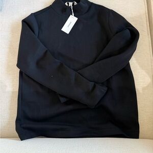 NWT Spanx mockneck air essentials Sweater